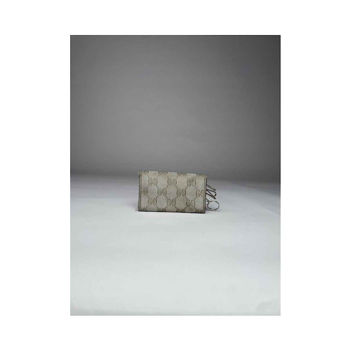Gucci GG Blooms  Silver Leather Purse image 2