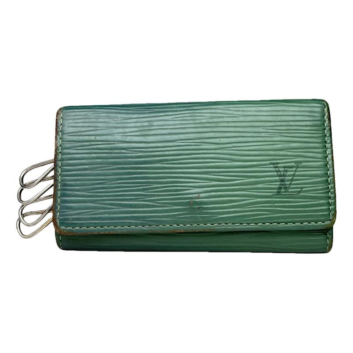 Louis Vuitton Lockme Green Leather Purse image 1