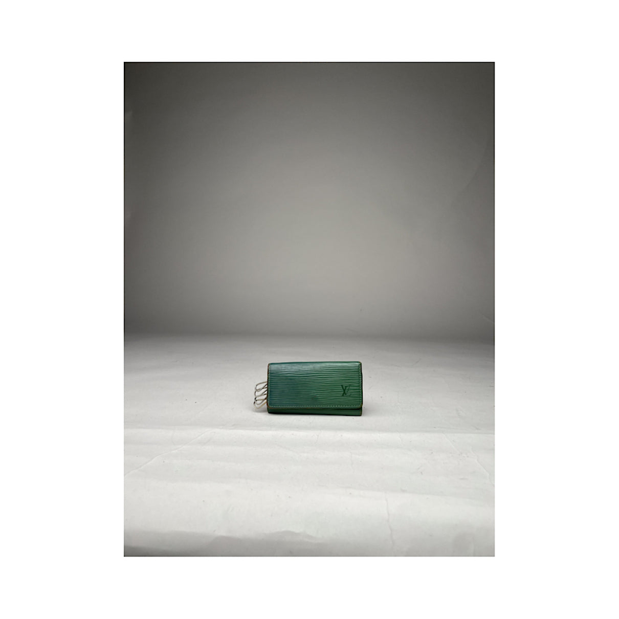 Louis Vuitton Lockme Green Leather Purse image 2