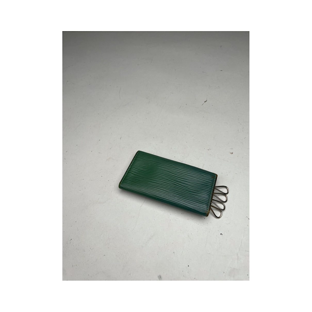 Louis Vuitton Lockme Green Leather Purse image 4