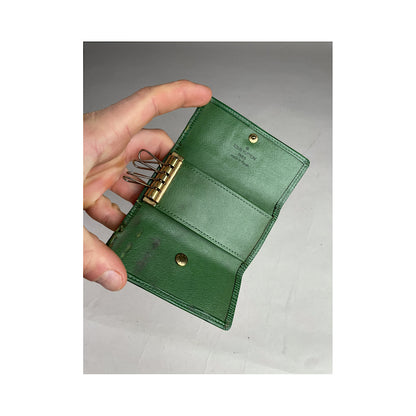 Louis Vuitton Lockme Green Leather Purse image 5