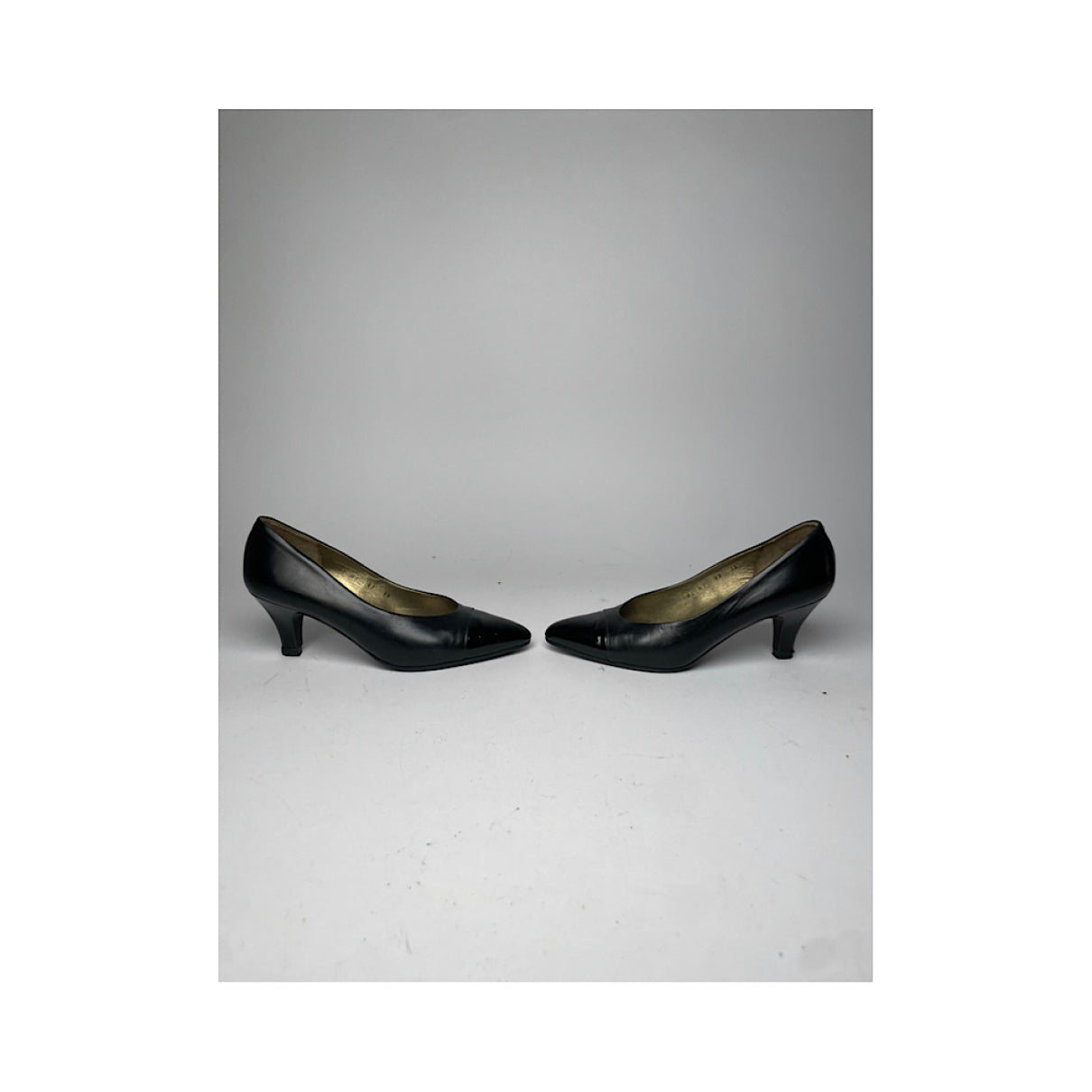 Yves Saint Laurent Black Patent Leather Heel image 2