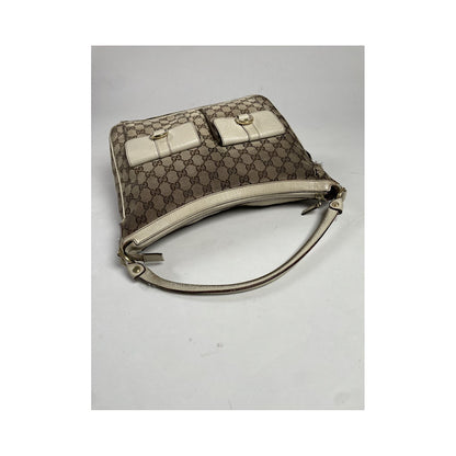 Gucci Jackie Vintage  Beige Leather Handbag image 2