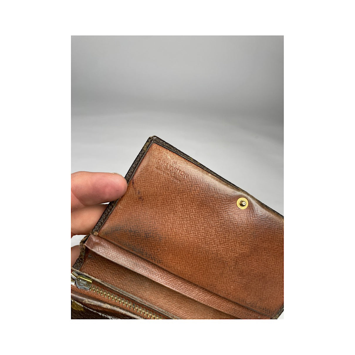 Louis Vuitton Iris Brown Leather Wallet image 5