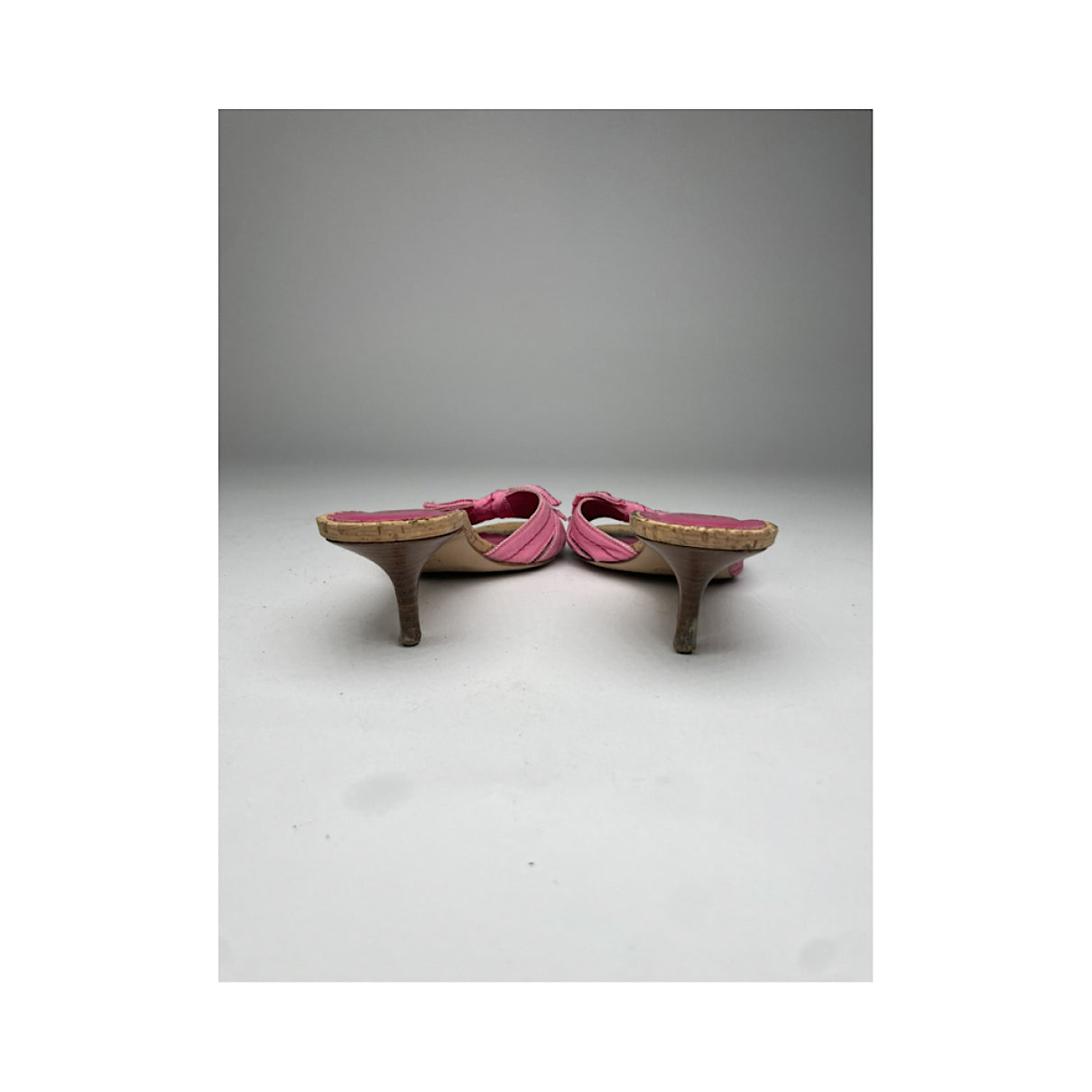 Coach Pink Leather Heel image 3