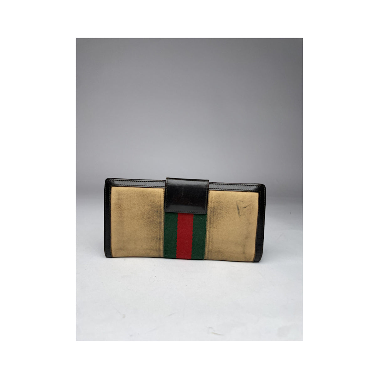 Gucci GG Blooms Beige Cotton Wallet image 3