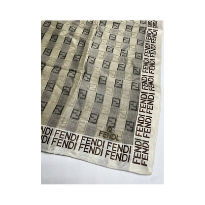 Fendi Green Silk Scarf image 2