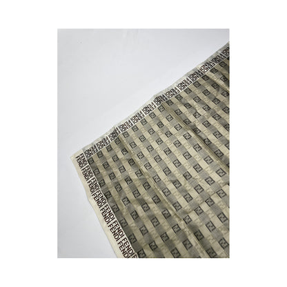 Fendi Green Silk Scarf image 4