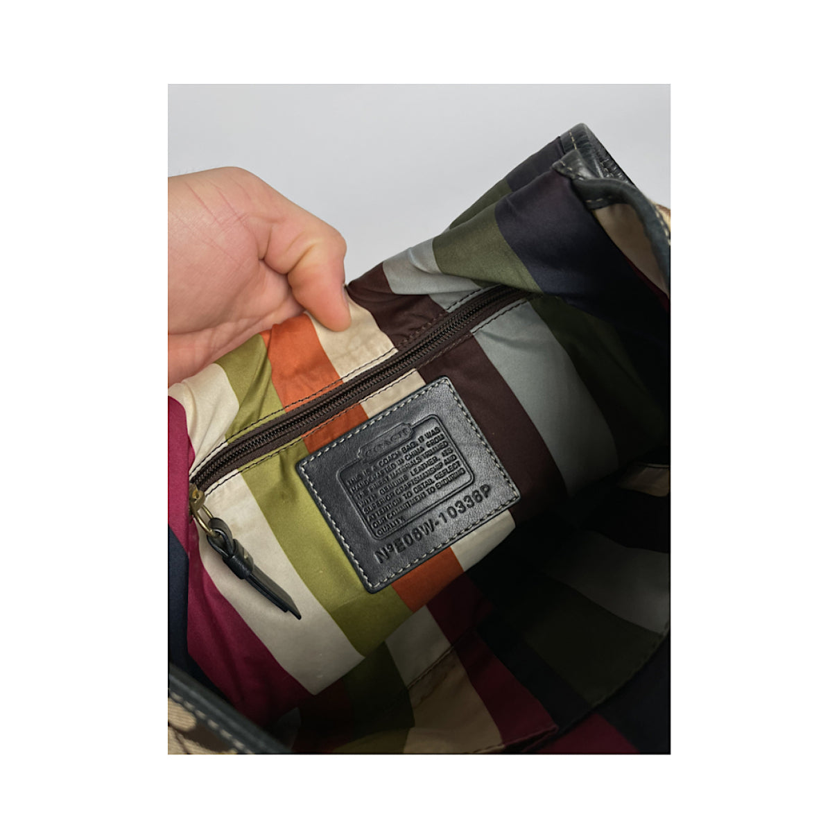 Coach Signature Sufflette Handbag image 4