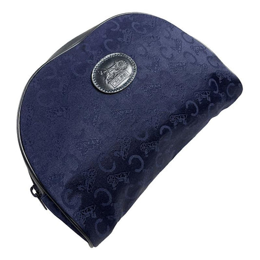 Celine C charm Blue Polyester Clutch Bag image 1