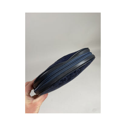 Celine C charm Blue Polyester Clutch Bag image 3