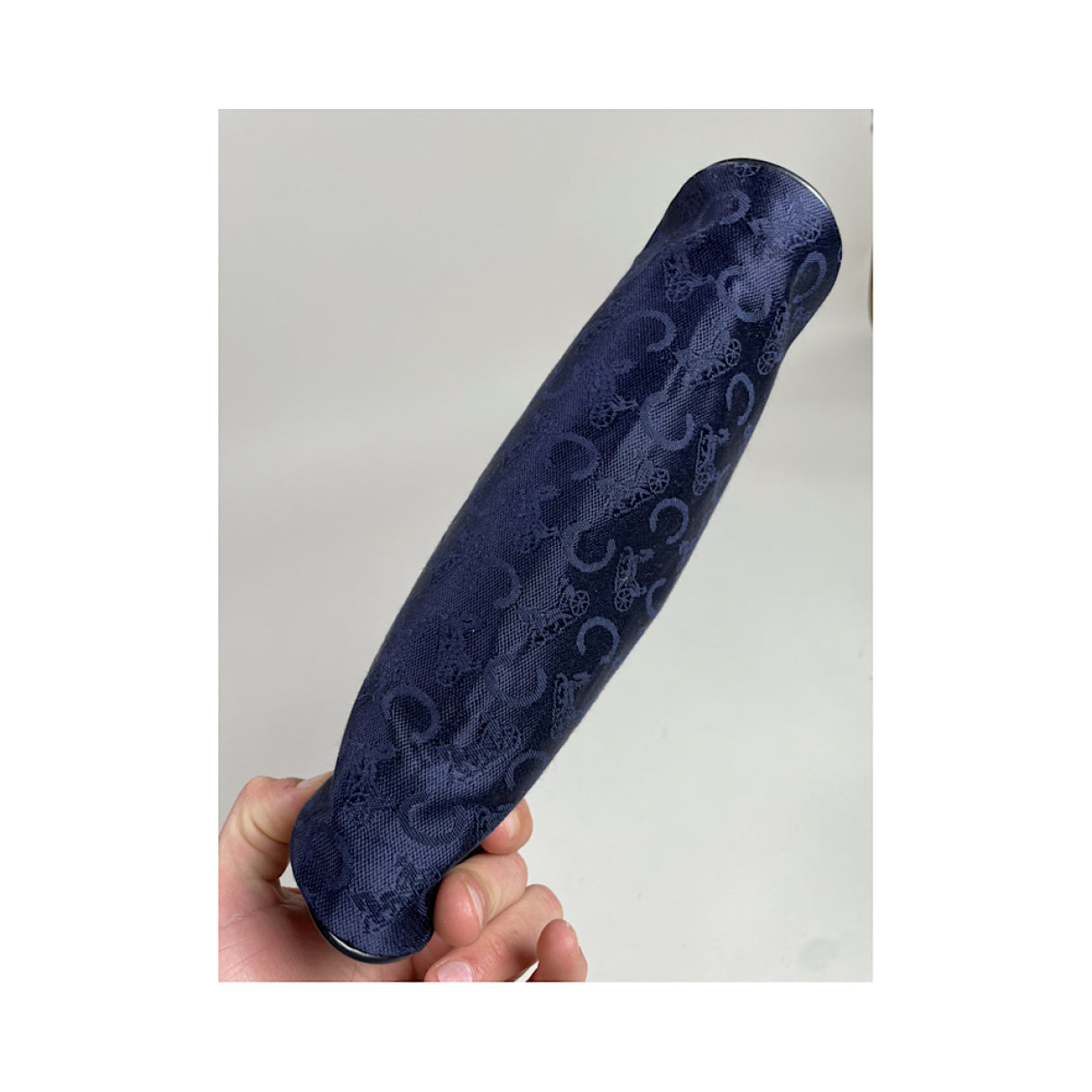 Celine C charm Blue Polyester Clutch Bag image 5