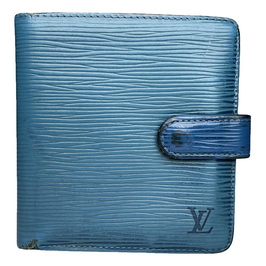 Louis Vuitton Blue Leather Purse image 1