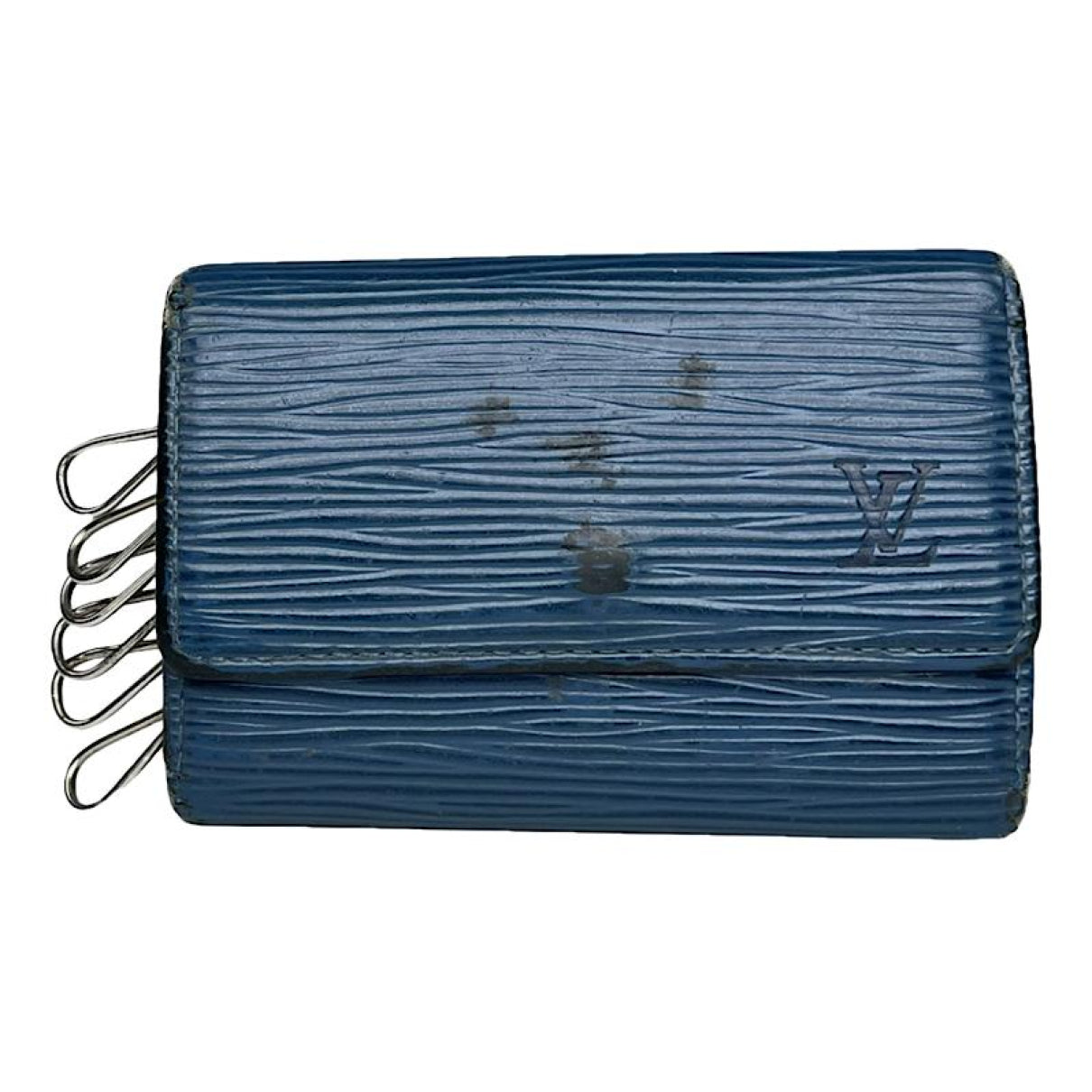 Louis Vuitton Lockme Blue Leather Purse image 1