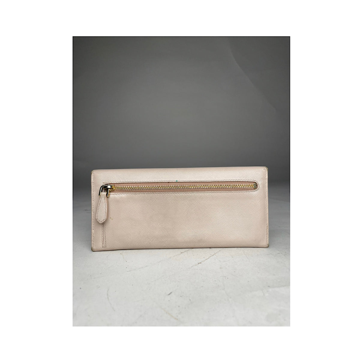 Prada Beige Leather Wallet image 4
