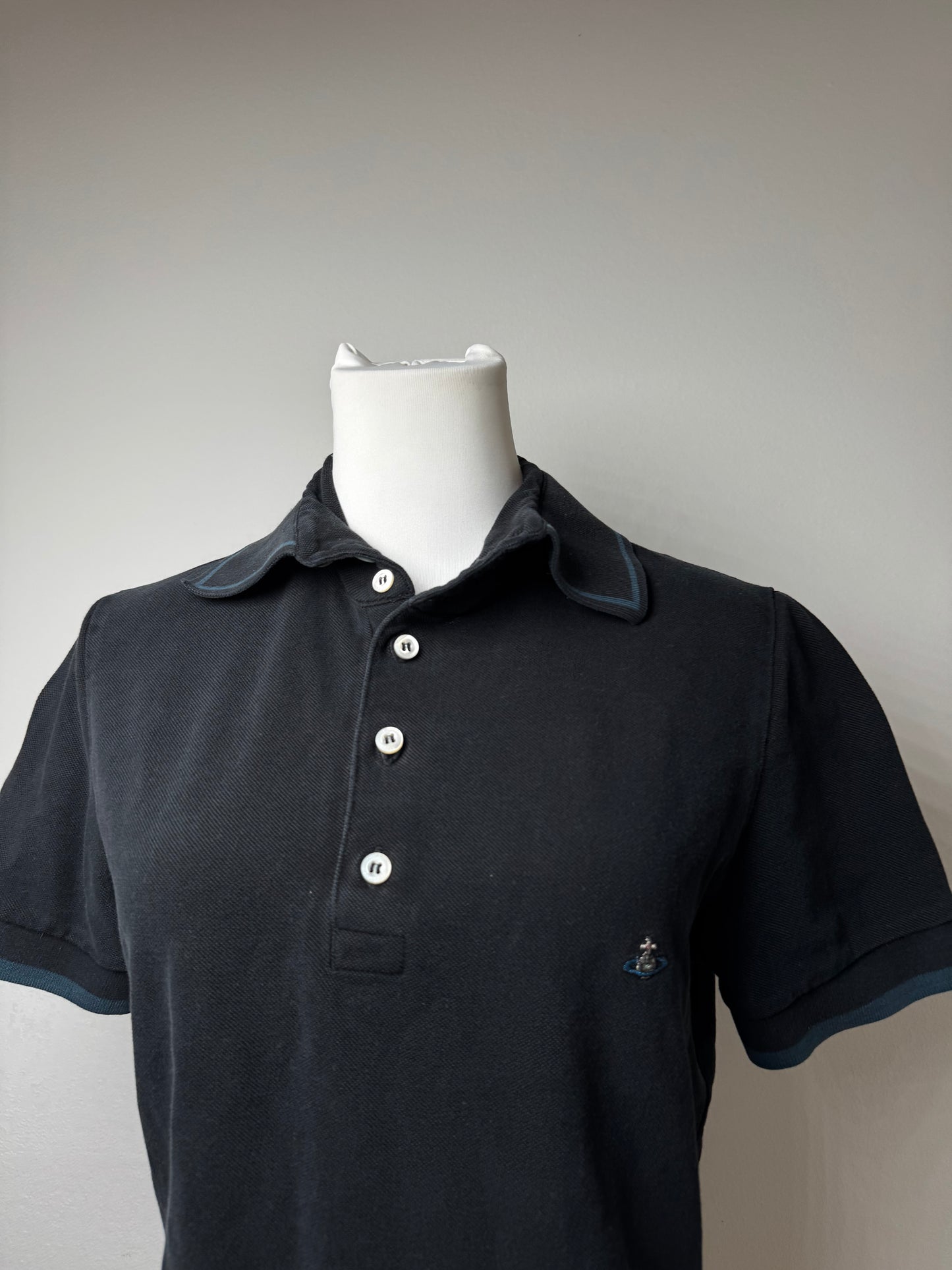 Vintage Vivienne Westwood Polo Shirt Black S