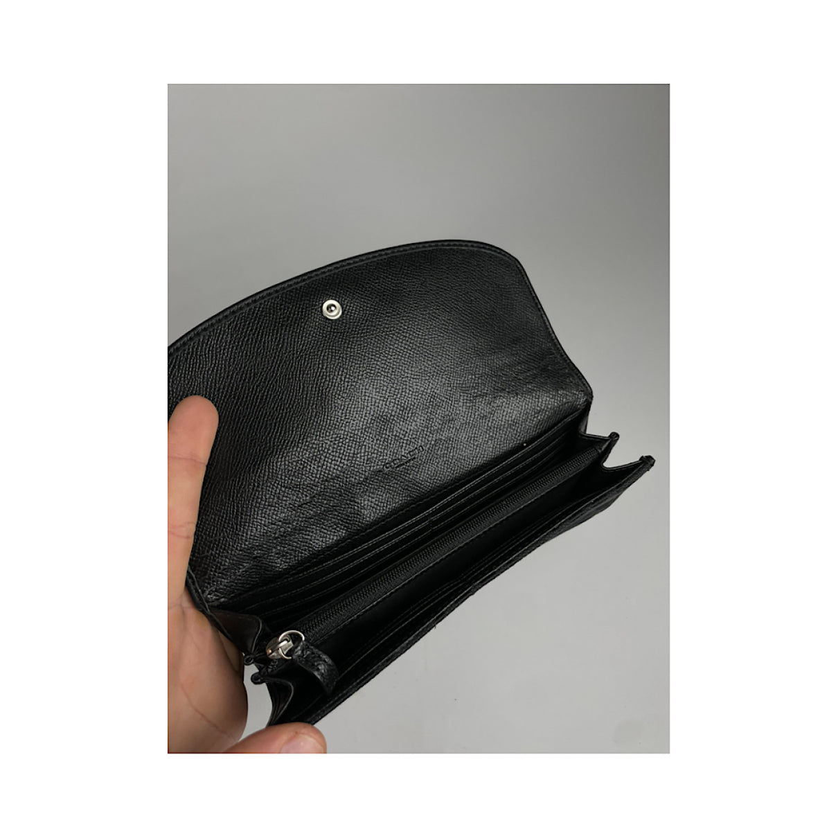 Coach Black Leather Wallet image 4