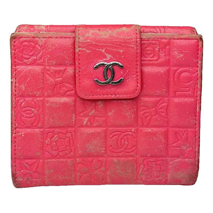 Chanel 2.55 Pink Leather Wallet image 1