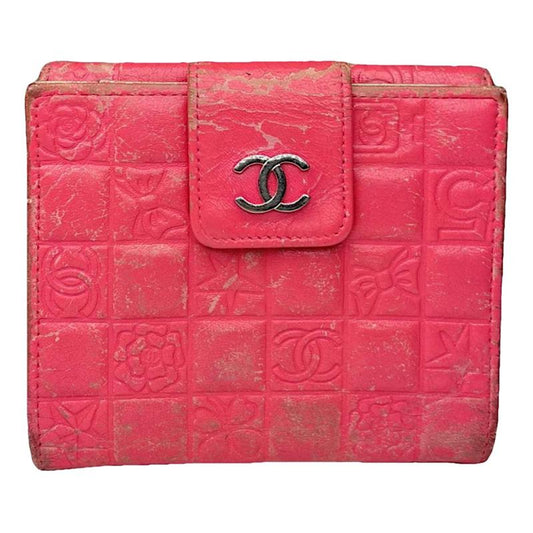 Chanel 2.55 Pink Leather Wallet image 1
