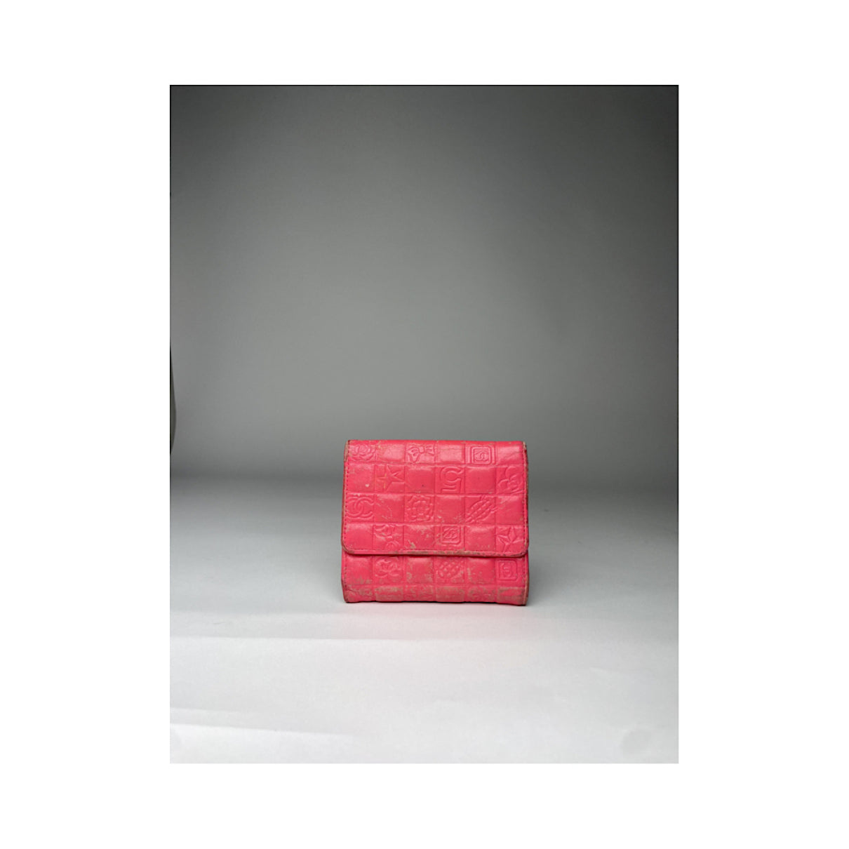 Chanel 2.55 Pink Leather Wallet image 2