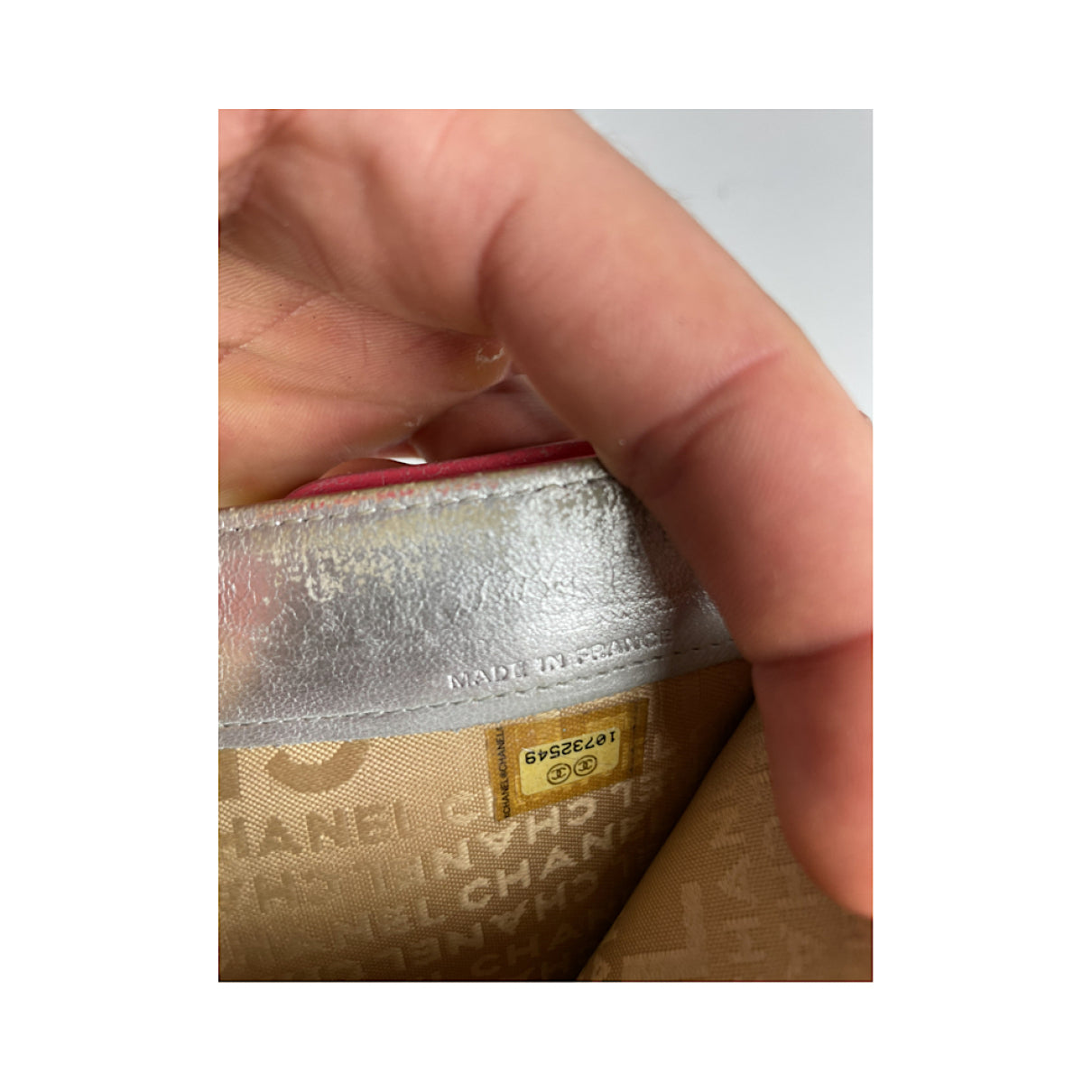 Chanel 2.55 Pink Leather Wallet image 3