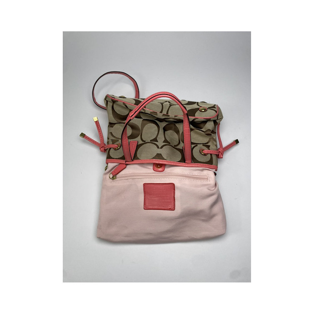 Coach Signature Sufflette Handbag image 2