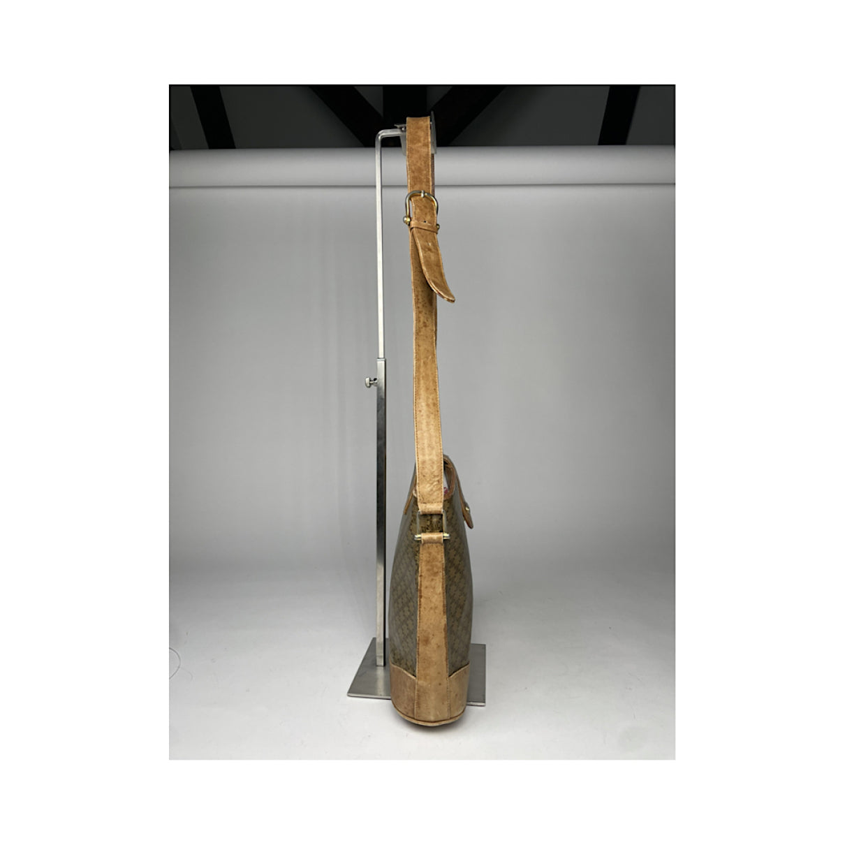 Celine SAC SEAU Brown Leather Handbag image 4