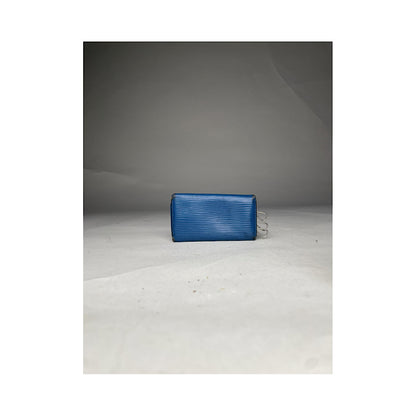 Louis Vuitton Lockme Blue Leather Purse image 2