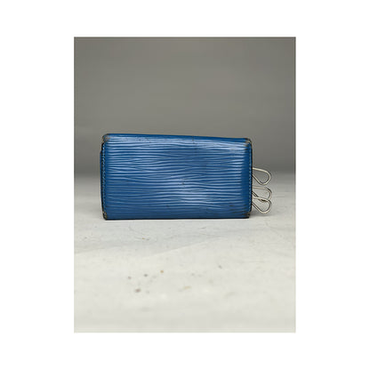 Louis Vuitton Lockme Blue Leather Purse image 5
