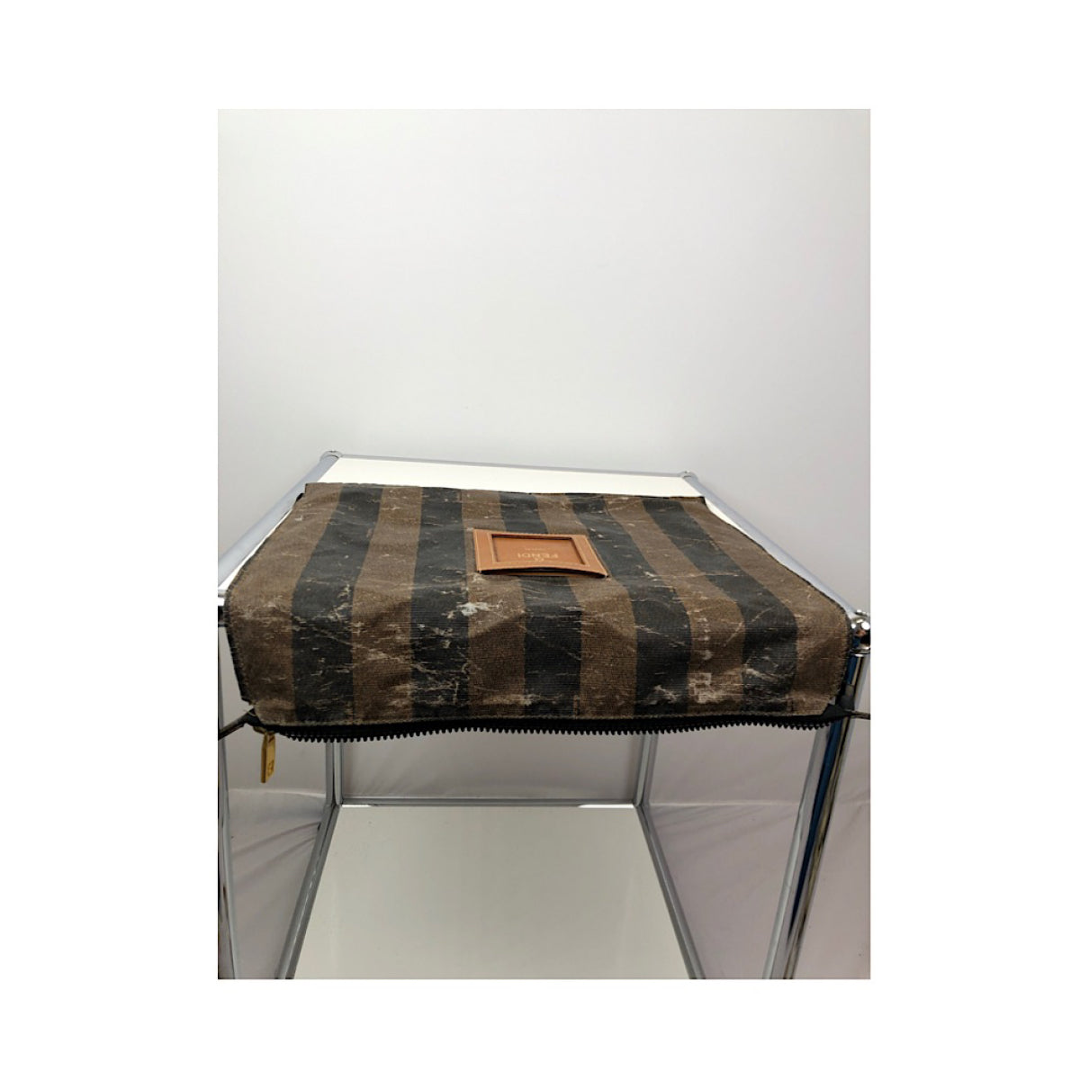 Fendi Baguette Black Leather Purse image 4