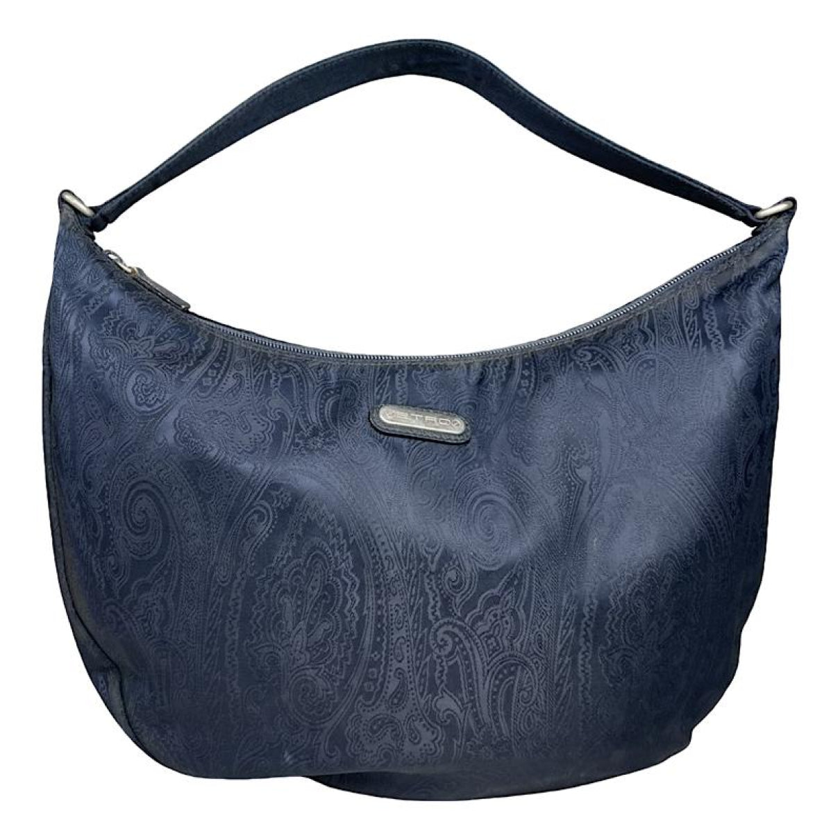 Etro Blue Polyester Handbag image 1