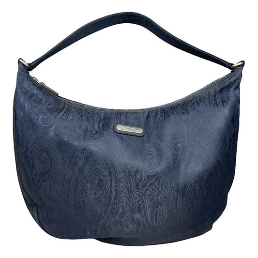 Etro Blue Polyester Handbag image 1