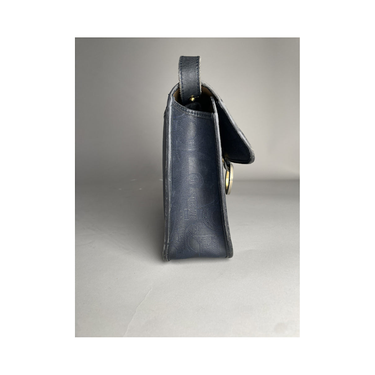 Dior 30 Montaigne Chain Navy Leather Handbag image 2