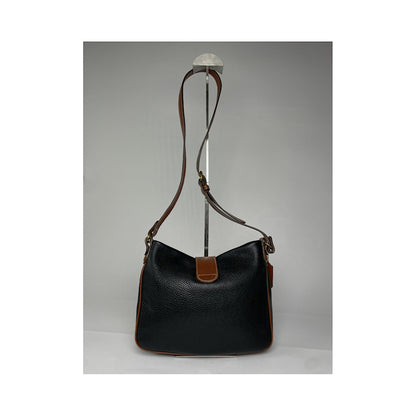 Coach Signature Sufflette Black Leather Handbag image 4