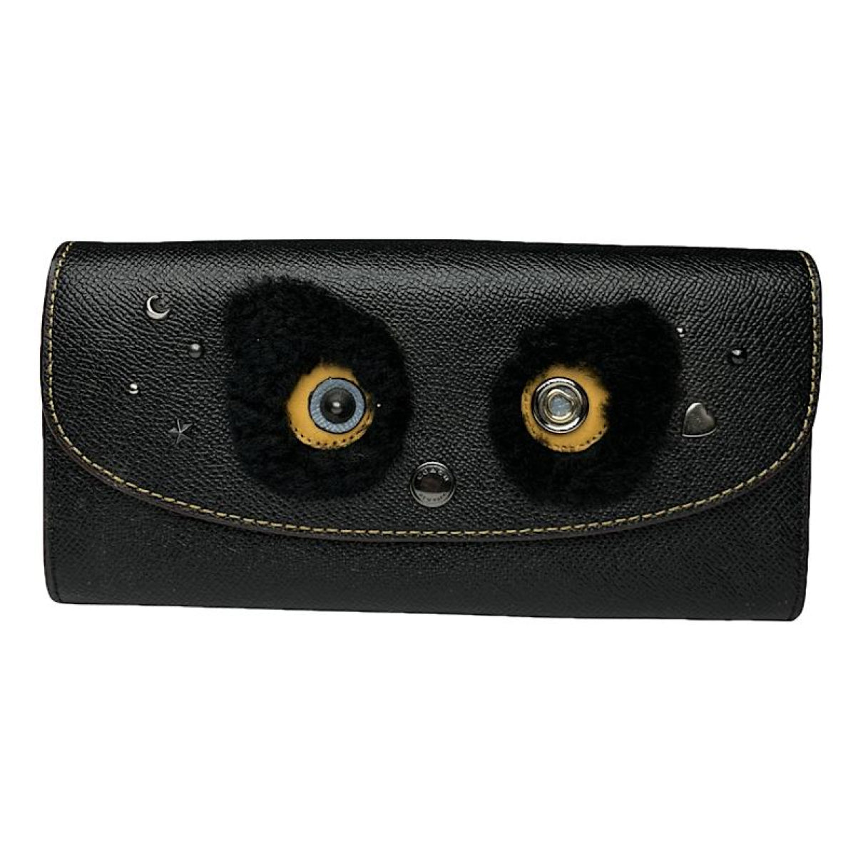 Coach Black Leather Wallet image 1