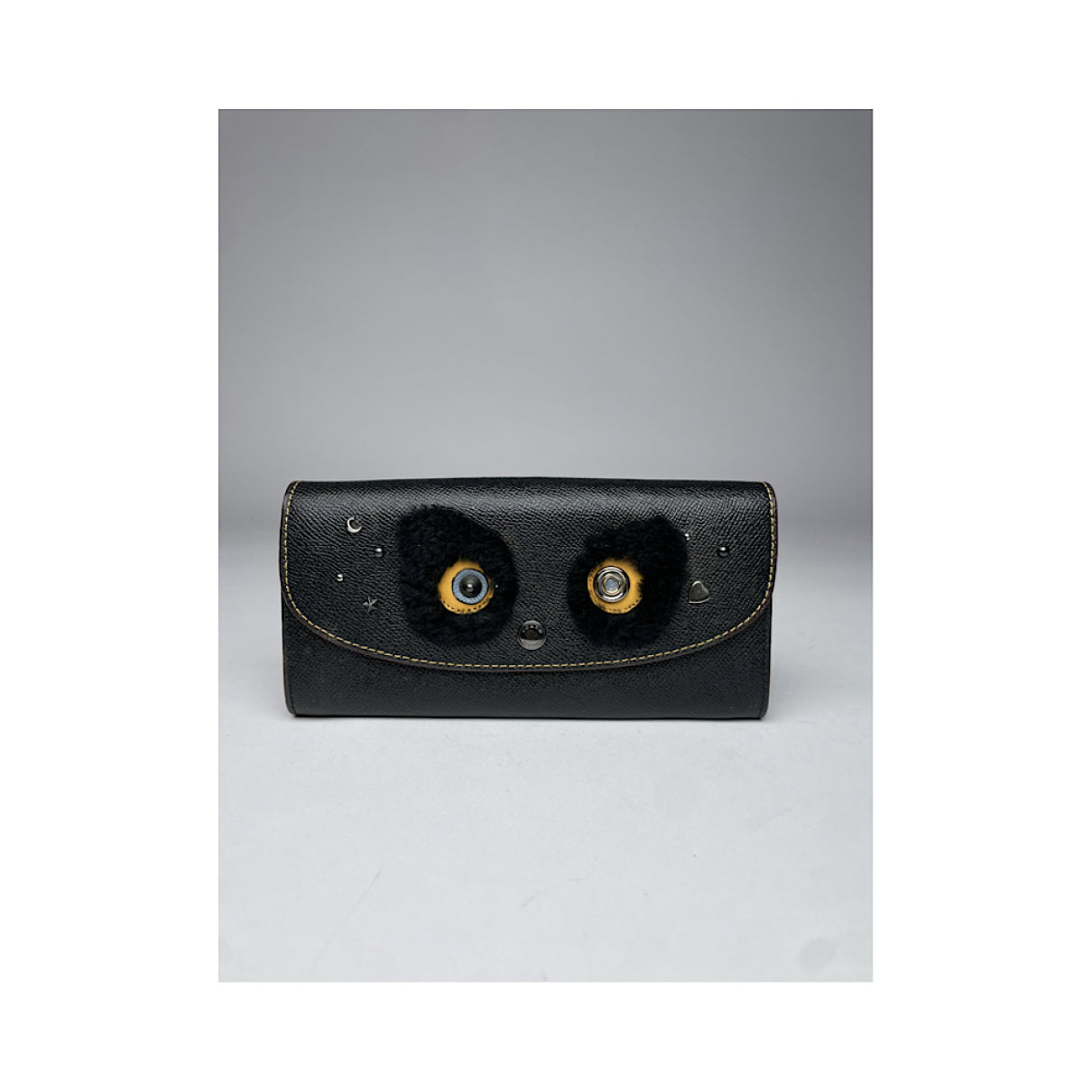 Coach Black Leather Wallet image 2