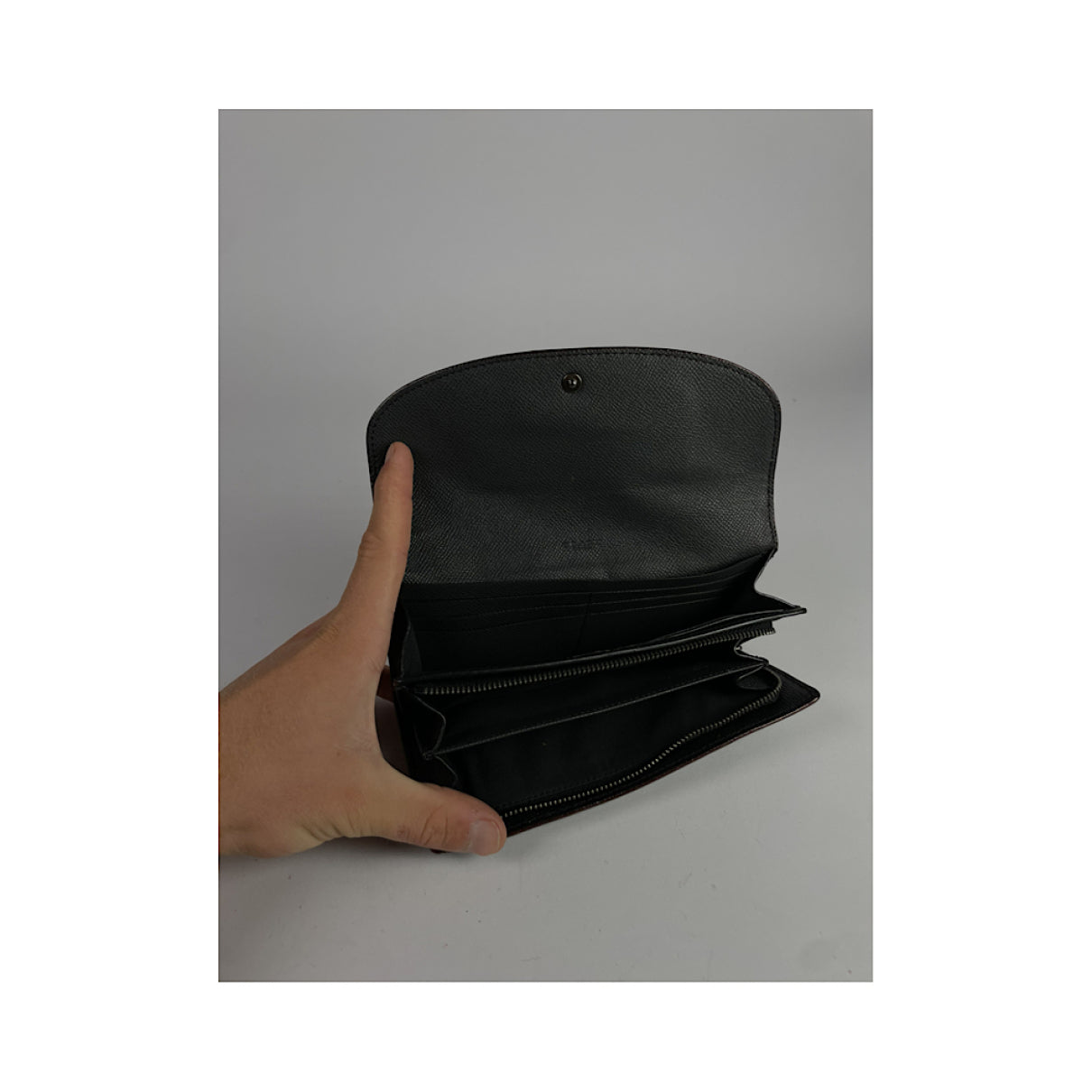 Coach Black Leather Wallet image 5