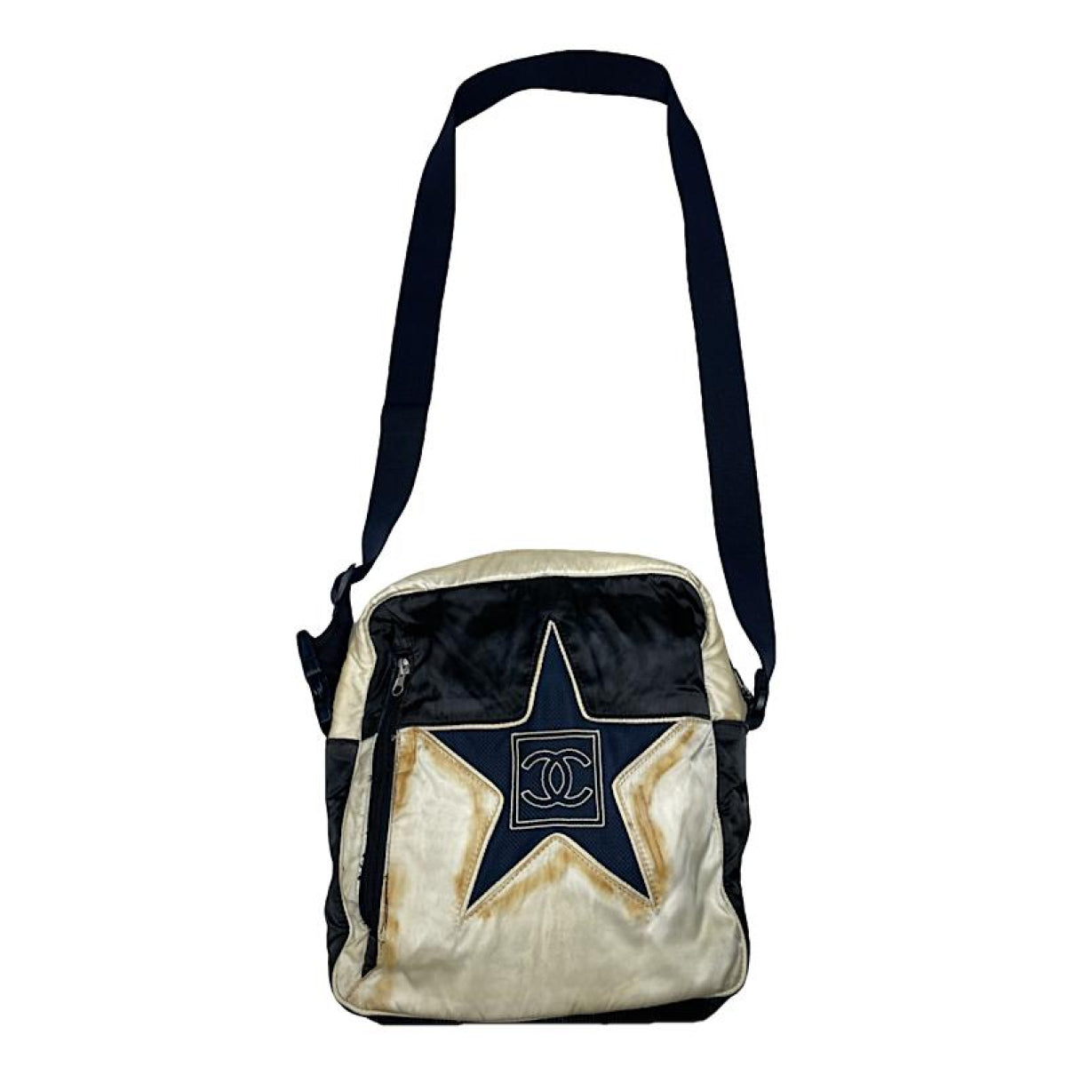 Chanel Trendy CC Vanity Navy Polyester Handbag image 1