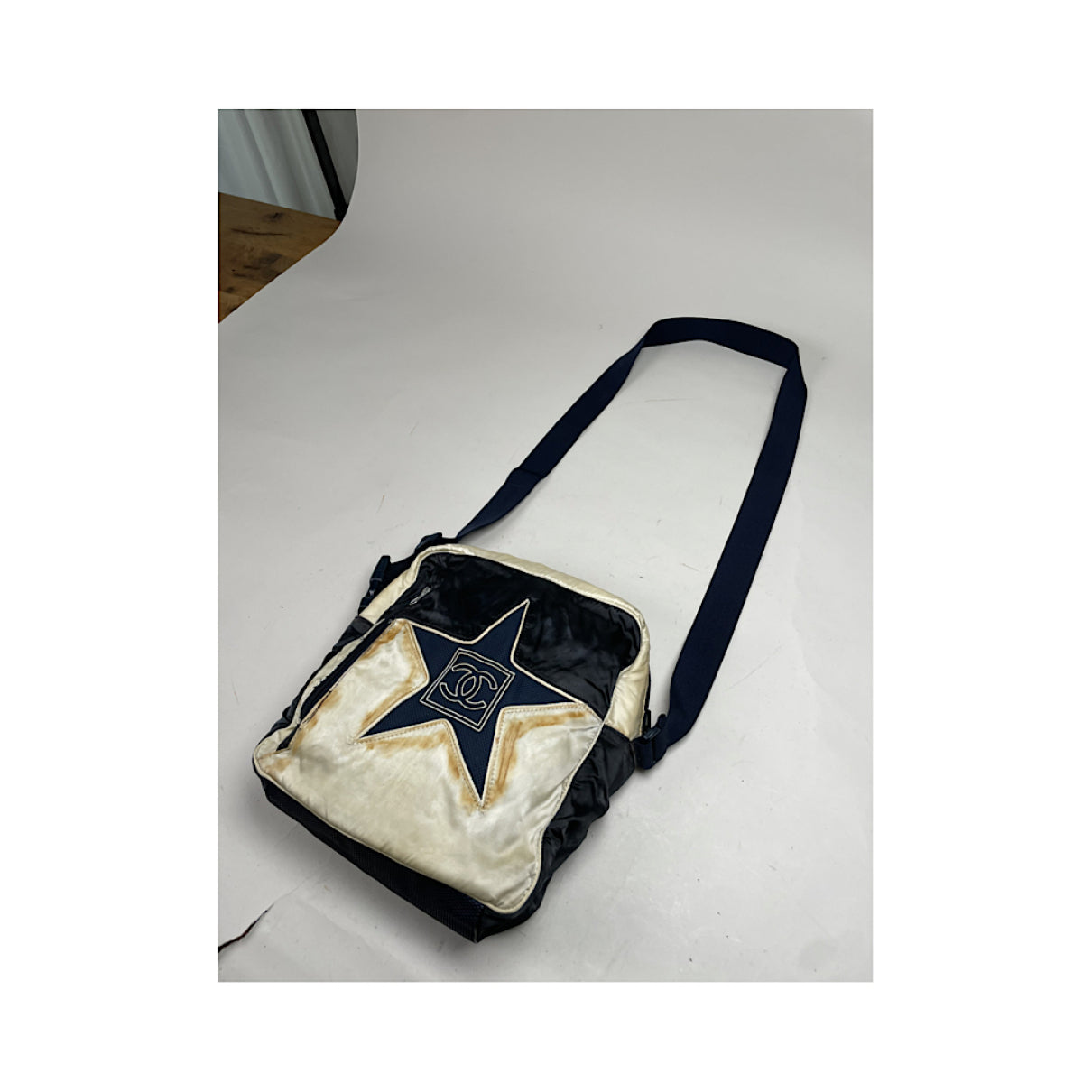 Chanel Trendy CC Vanity Navy Polyester Handbag image 2