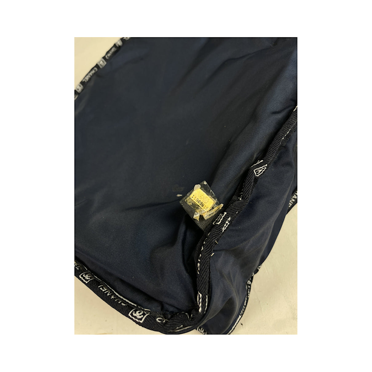 Chanel Trendy CC Vanity Navy Polyester Handbag image 4