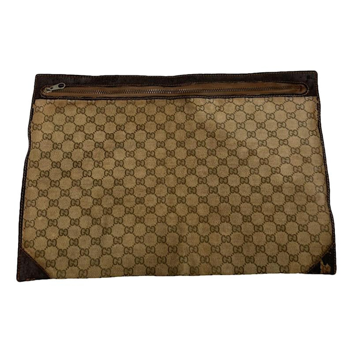 Gucci Dionysus Beige Cotton Clutch Bag image 1