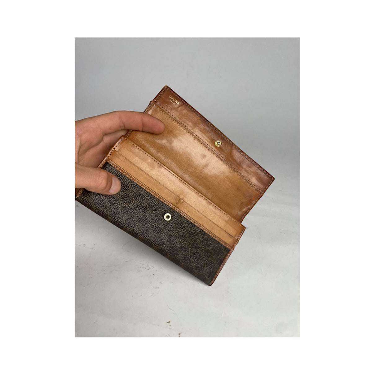 Celine Triomphe Vintage Wallet image 5