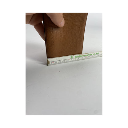 Bvlgari Brown Leather Wallet image 2