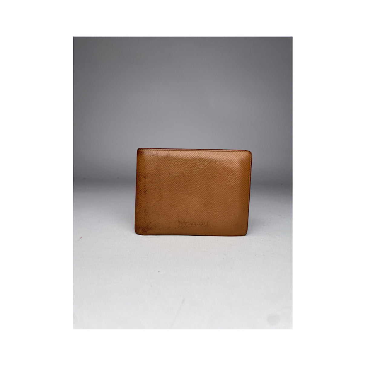 Bvlgari Brown Leather Wallet image 3