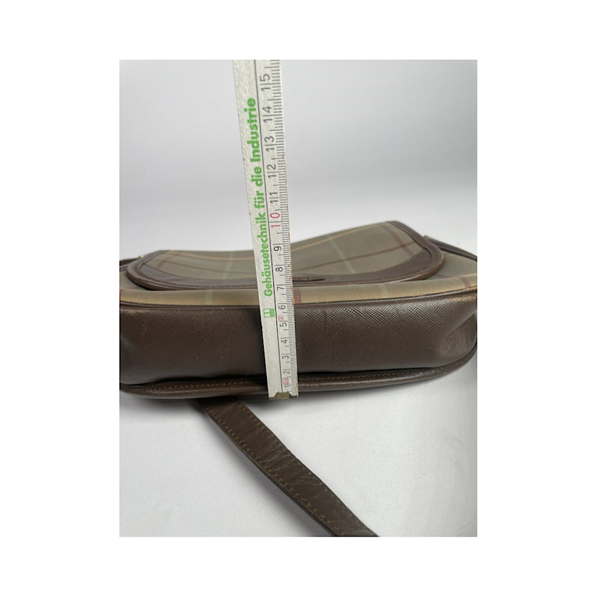 Burberry The Link  Brown Leather Handbag image 2