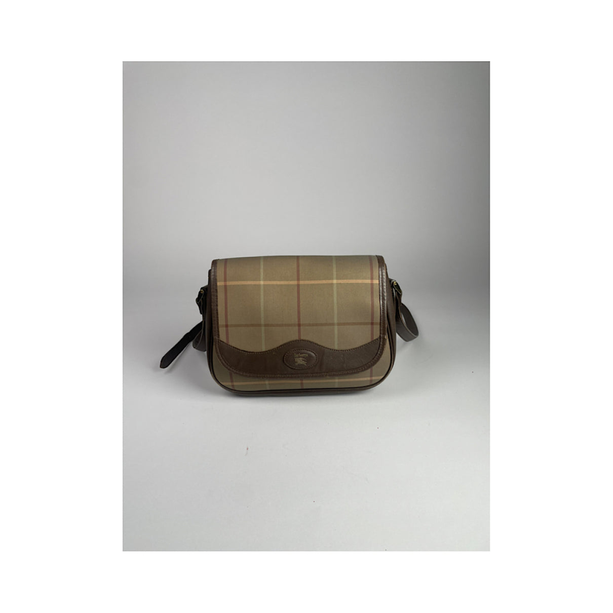 Burberry The Link  Brown Leather Handbag image 3