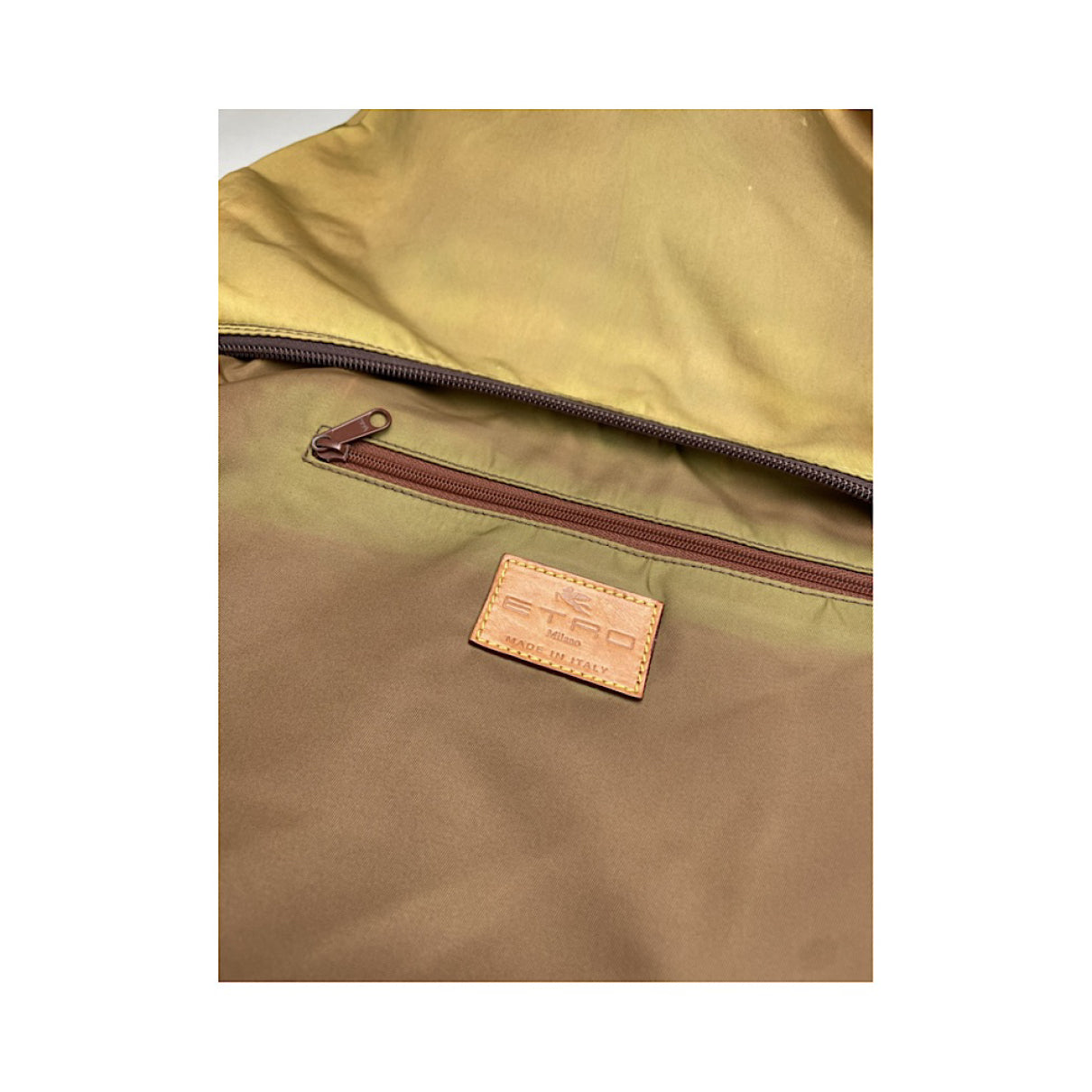 Etro Yellow Polyester Handbag image 3