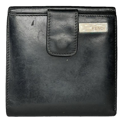 Fendi Black Leather Wallet image 1