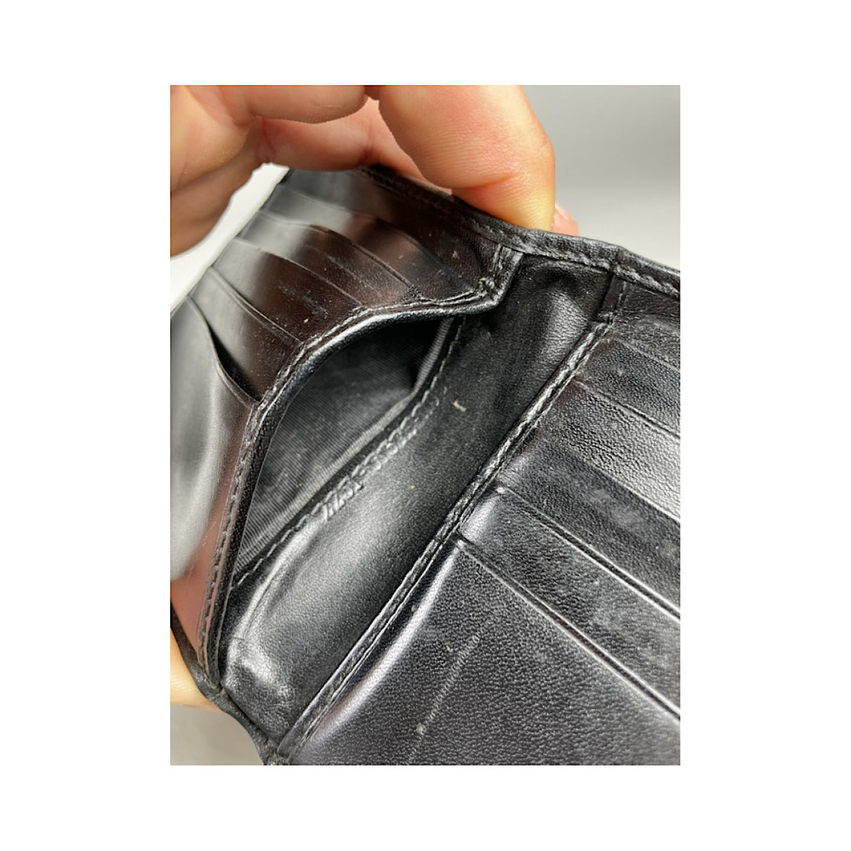 Fendi Black Leather Wallet image 5