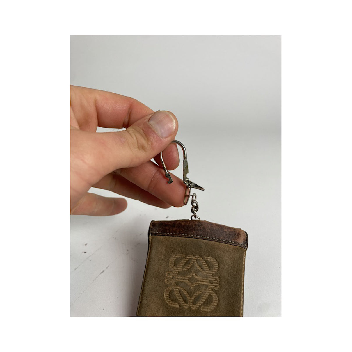 Loewe Brown Leather Purse image 4